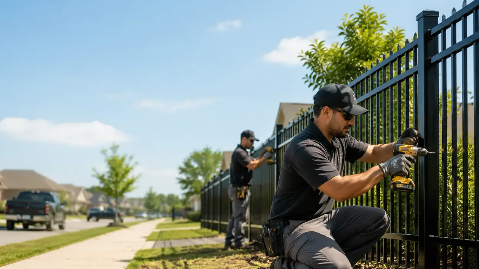 Metal Fence Installation in Massena, NY